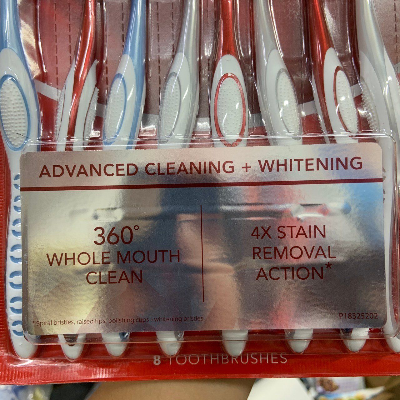 Set 8 bàn chải đánh răng Colgate Optic White 360
