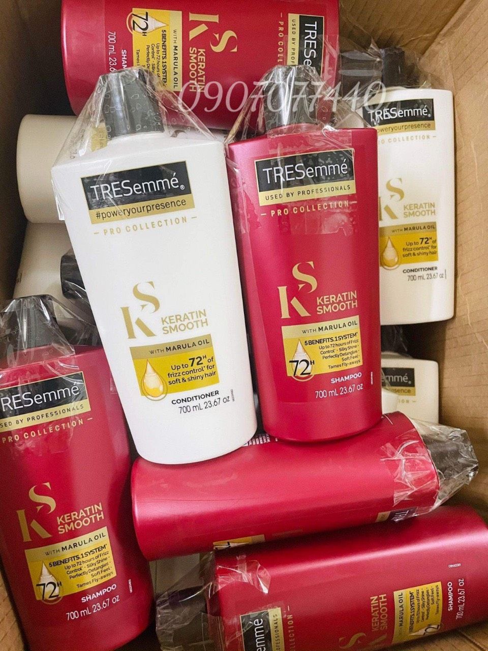 Set dầu gội & xả dành cho tóc khô xơ, bị hư tổn Tresemme