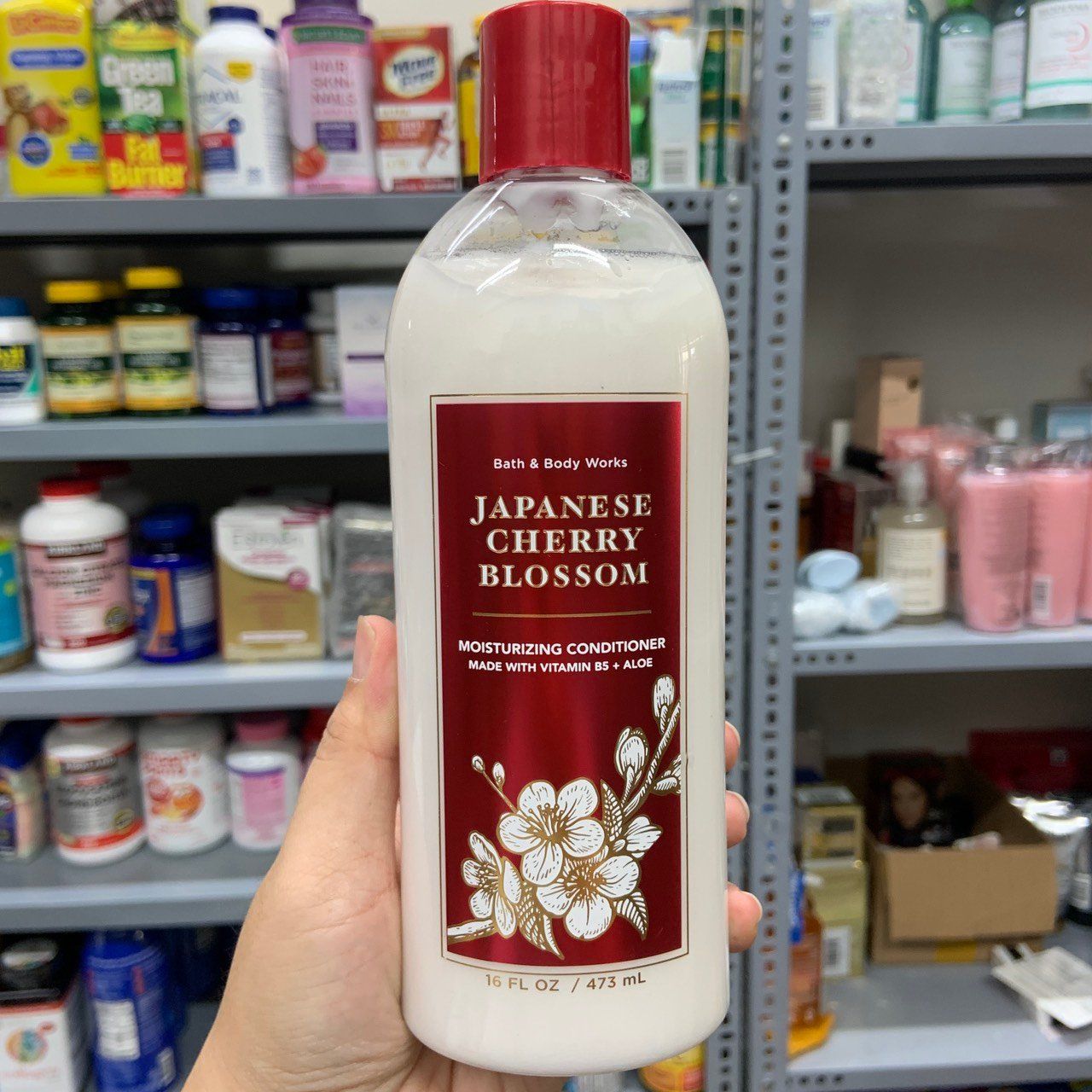 Set dầu gội và dầu xả Bath & Body Works Japanese Cherry Blossom