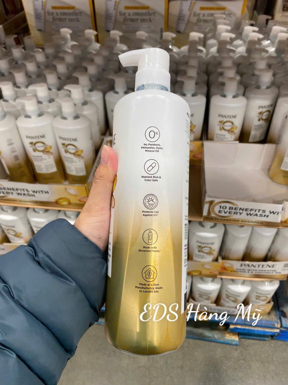 Set dầu gội và dầu xả Pantene 10 in 1 Multi-Tasker