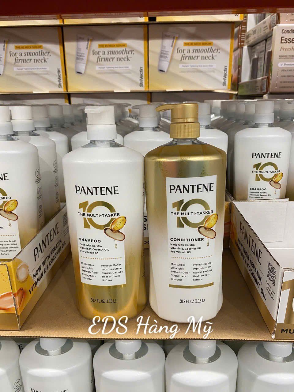 Set dầu gội và dầu xả Pantene 10 in 1 Multi-Tasker
