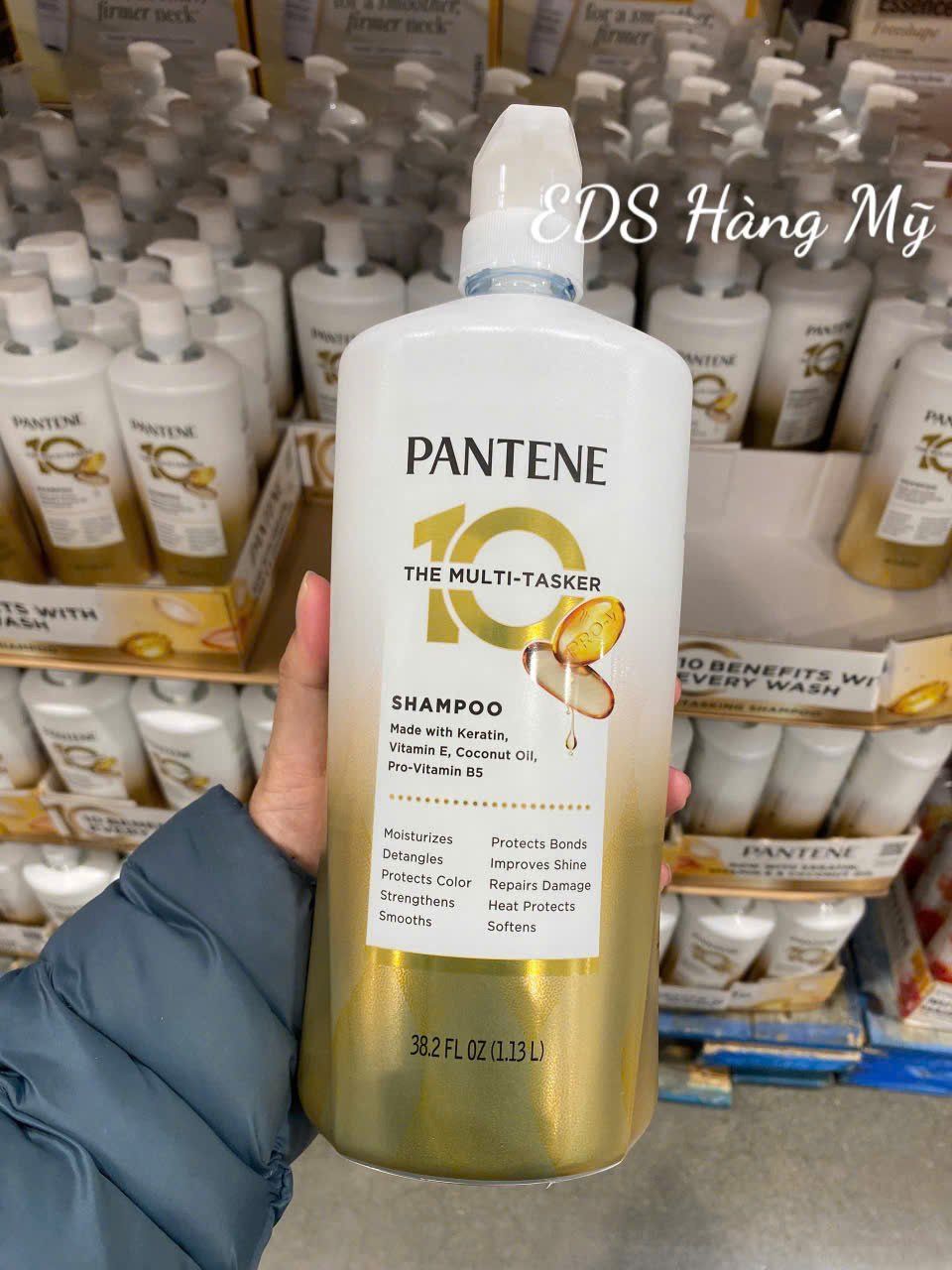 Set dầu gội và dầu xả Pantene 10 in 1 Multi-Tasker