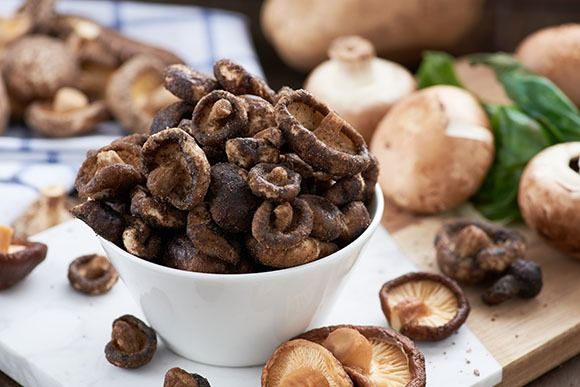 Snack nấm sấy giòn DJ&A Shiitake Mushroom Crisps