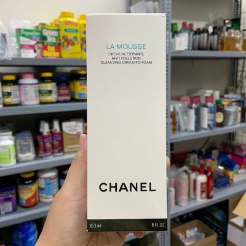  Sữa rửa mặt kết hợp tẩy trang và dưỡng trắng da Chanel La Mousse 
