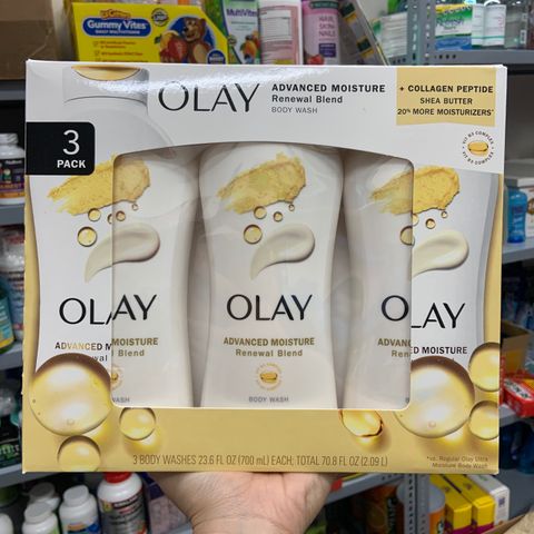  Sữa tắm dưỡng ẩm Olay Advanced Moisture Renewal Blend 