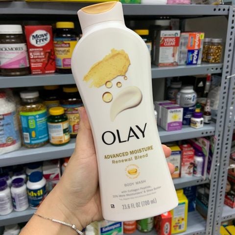  Sữa tắm dưỡng ẩm Olay Advanced Moisture Renewal Blend 