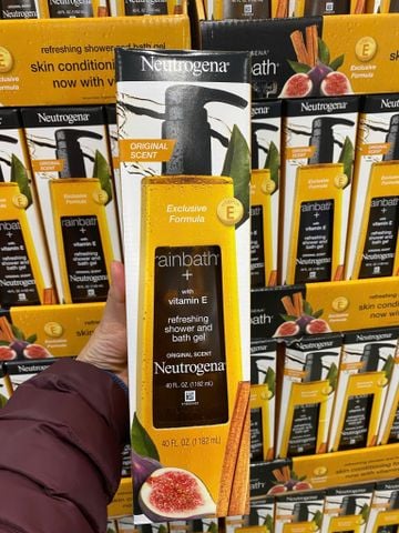  Sữa tắm giảm mụn lưng và viêm nang lông Neutrogena Rainbath 