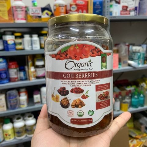  Thảo dược hữu cơ ngâm mật ong Organic Goji Berries 