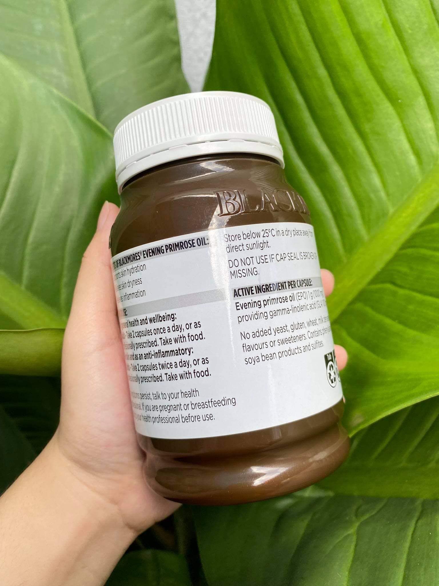 Tinh dầu hoa anh thảo Evening Primrose Oil – 190