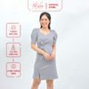 Váy đầm nữ công sở thời trang Eden xoắn eo - D416