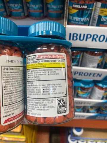  Viên uống giảm đau hạ sốt Kirkland Ibuprofen 200mg 