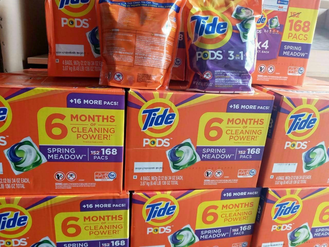 Viên giặt xả Tide Pod 3 in 1