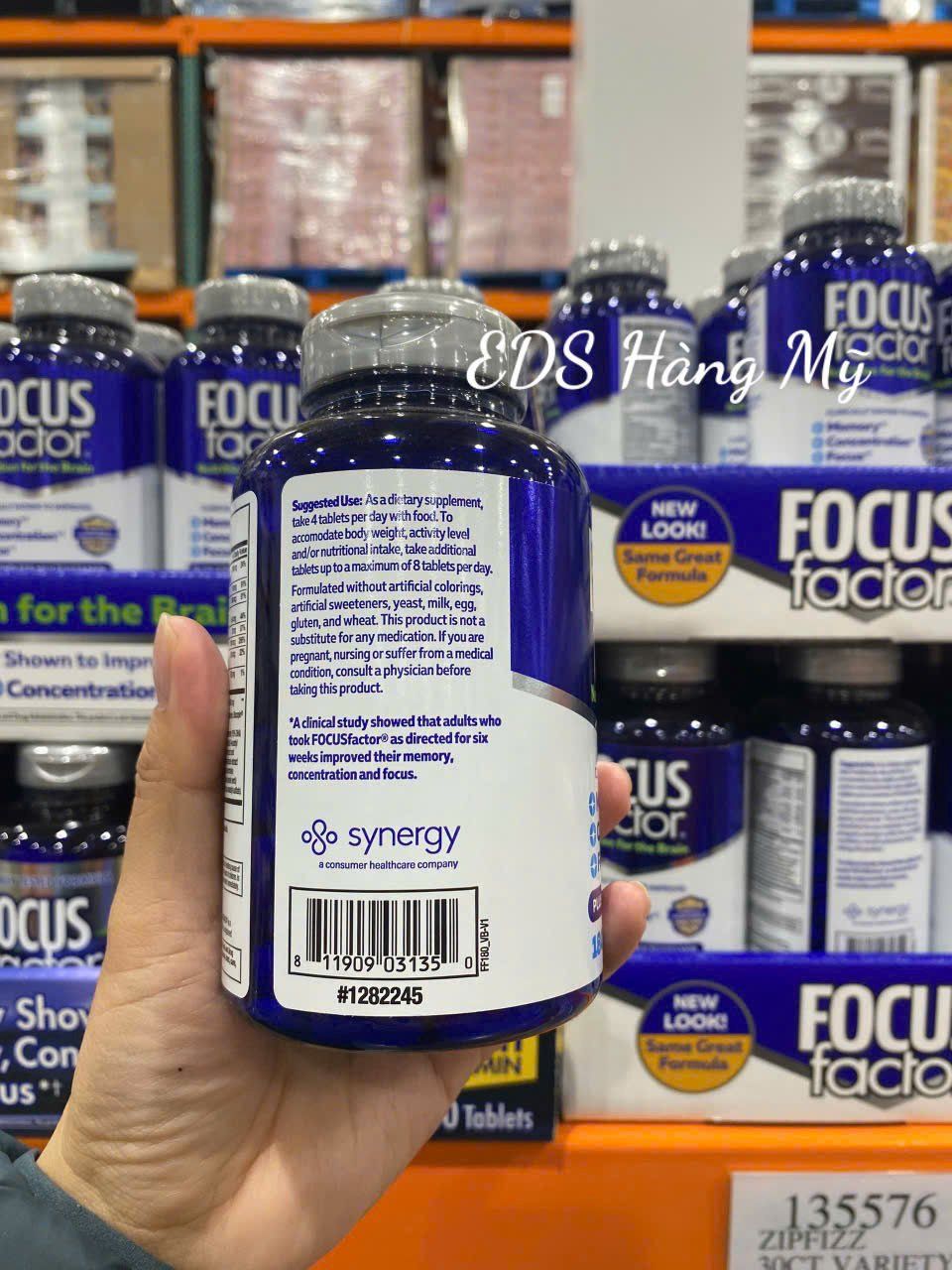 Viên uống bổ não Focus Factor Nutrition For The Brain