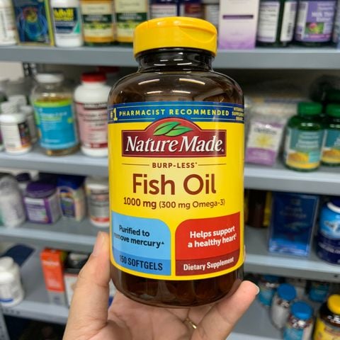  Viên uống dầu cá Nature Made Fish Oil 1000mg 