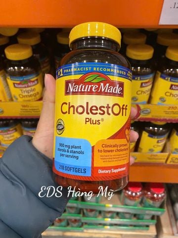  Viên uống giảm cholesterol trong máu Nature Made Cholestoff Plus 