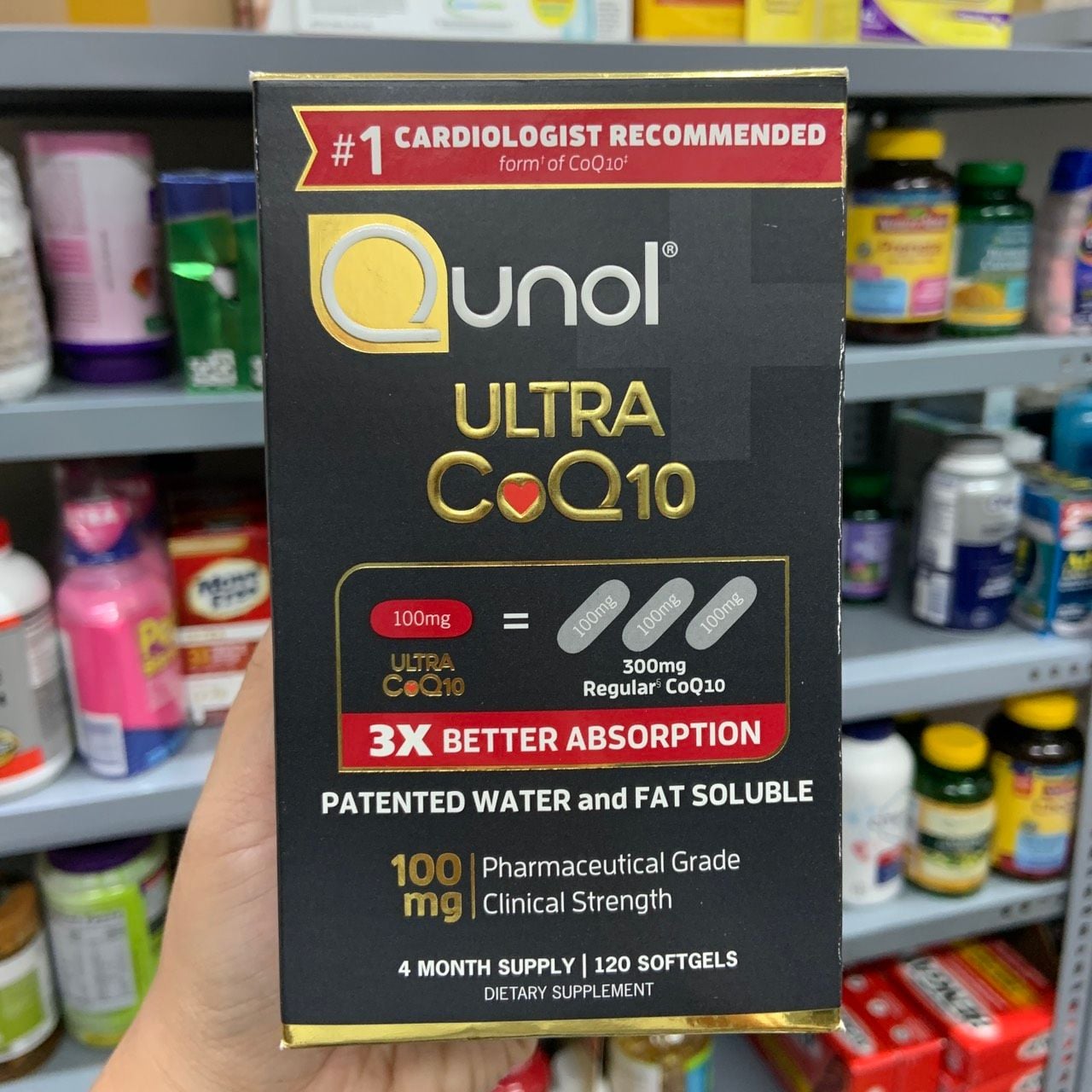 Viên uống hỗ tim mạch Qunol CoQ10