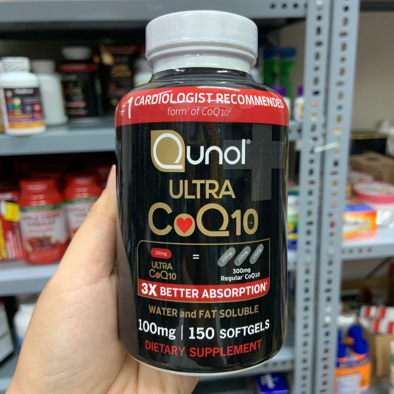 Viên uống hỗ tim mạch Qunol CoQ10