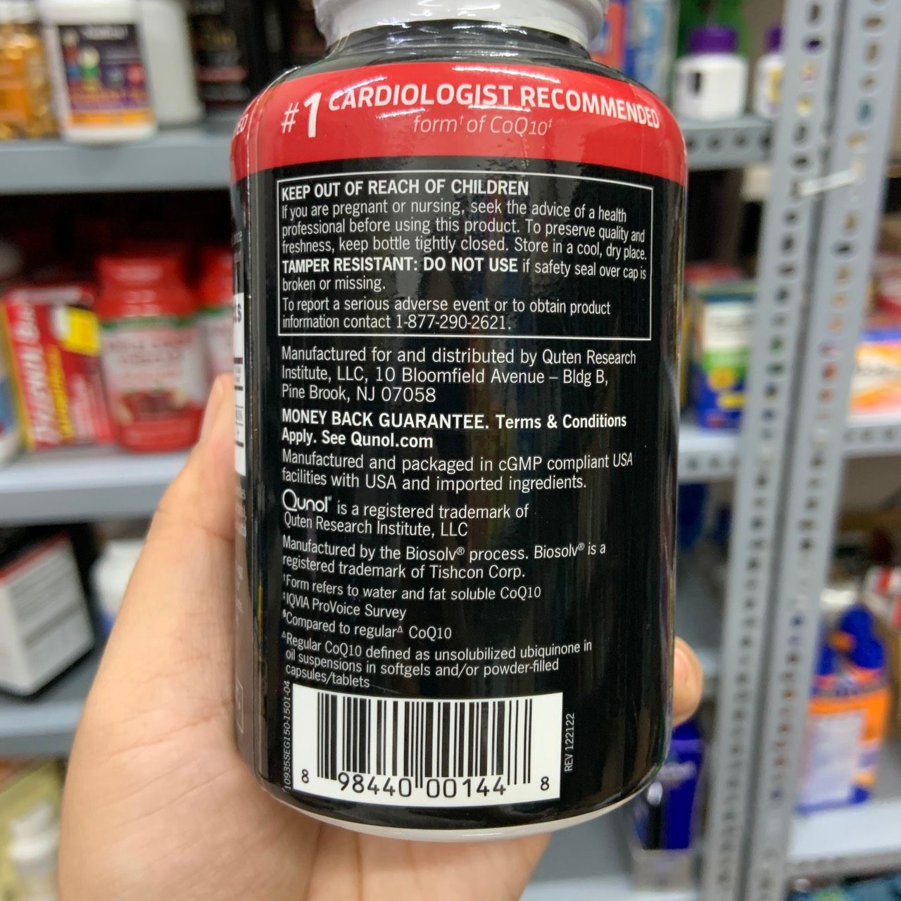 Viên uống hỗ tim mạch Qunol CoQ10