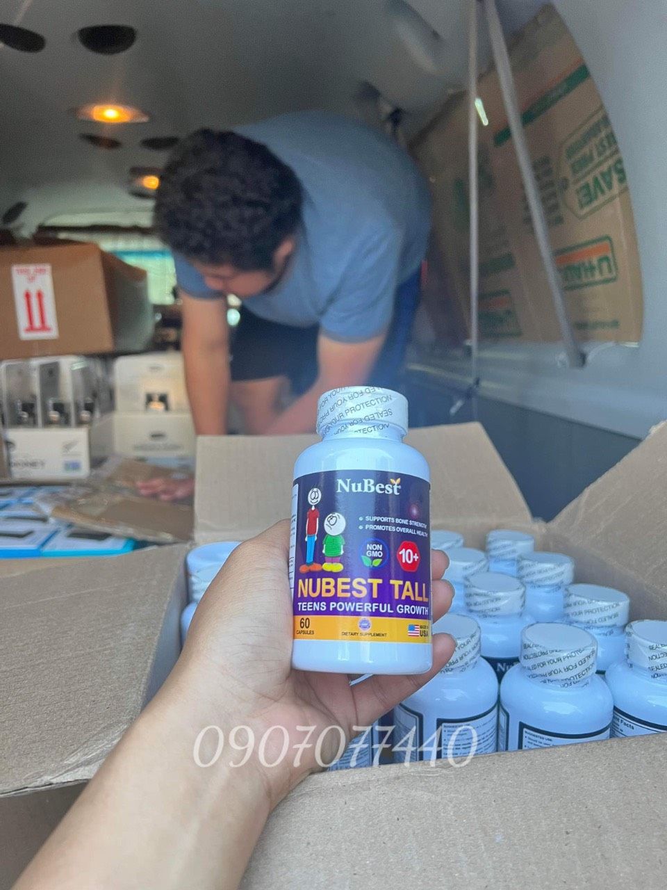 Viên uống tăng chiều cao dành cho trẻ Nubest Tall