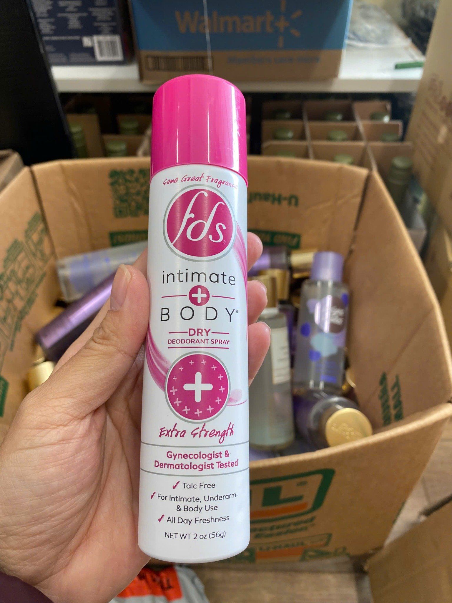 Xịt khử mùi, làm thơm toàn thân dành cho nữ FDS Intimate Body Dry