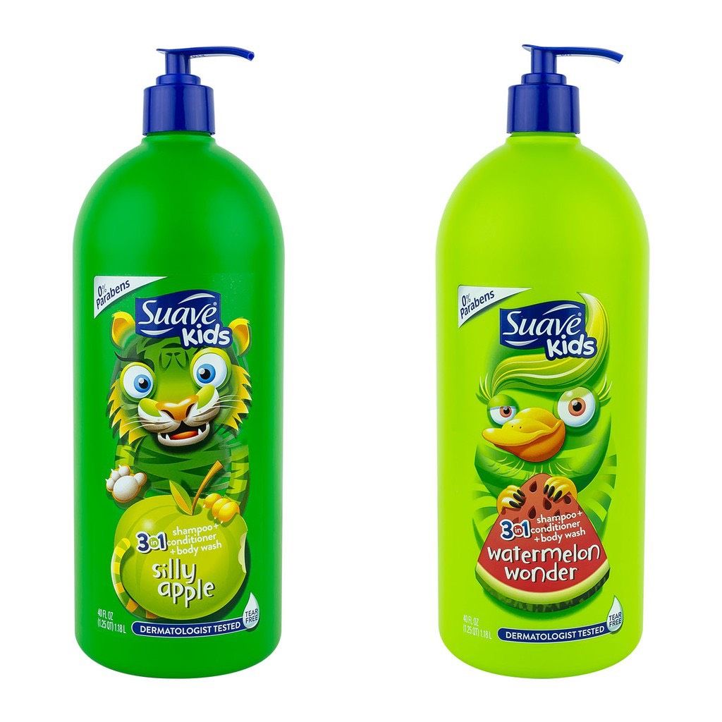 Sữa tắm gội xả cho trẻ em Suave Kid 3 in 1