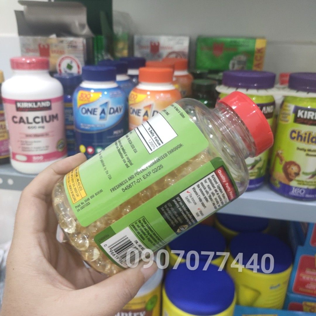 Viên uống bổ sung vitamin E Kirkland 180mg