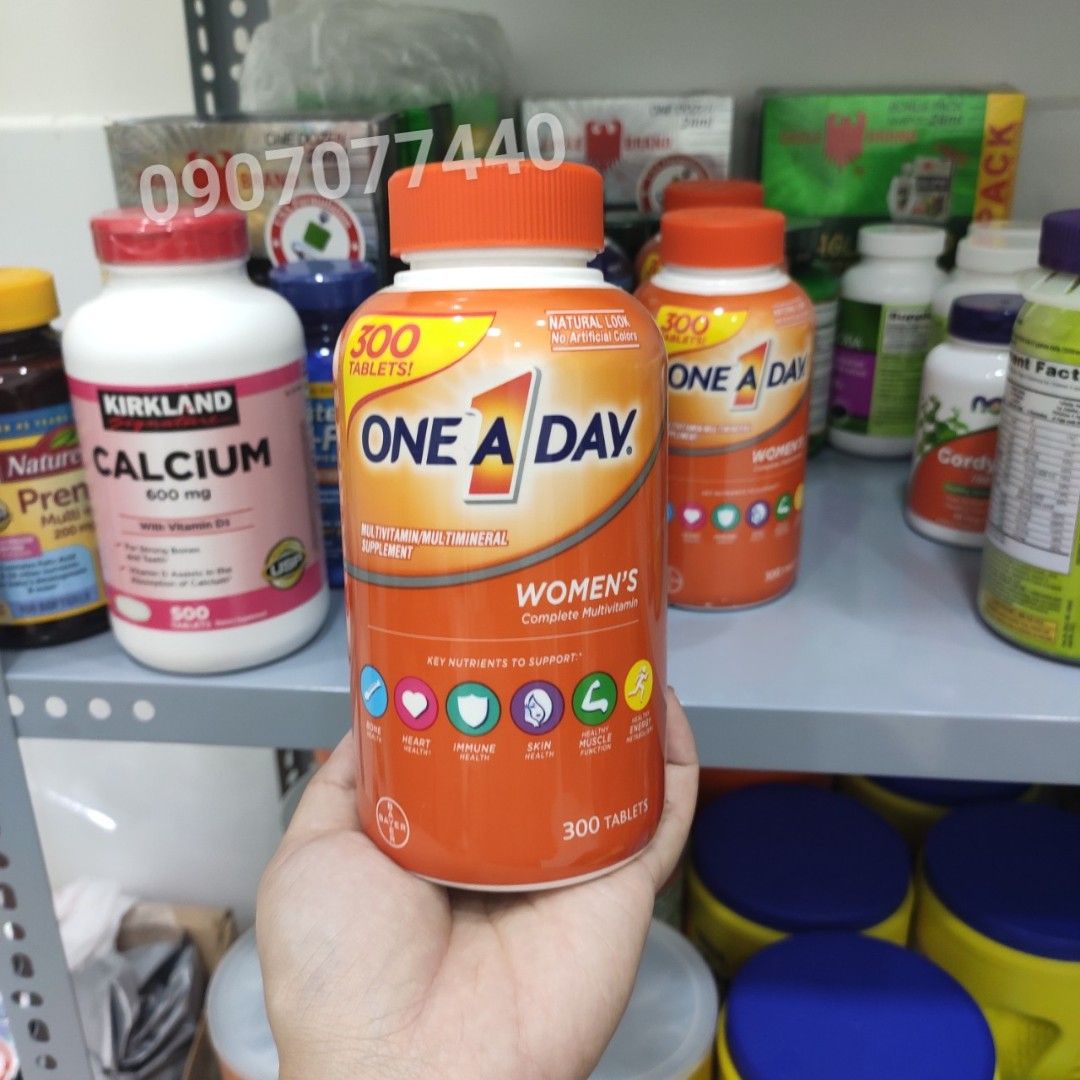 Viên uống vitamin tổng hợp One A Day Women’s Multivitamin (cho nữ dưới 50 tuổi)