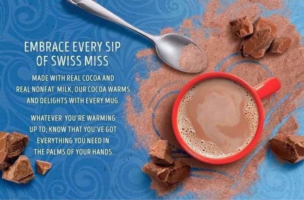 Bột ca cao sữa Swiss Miss Milk Chocolate – 1,95kg