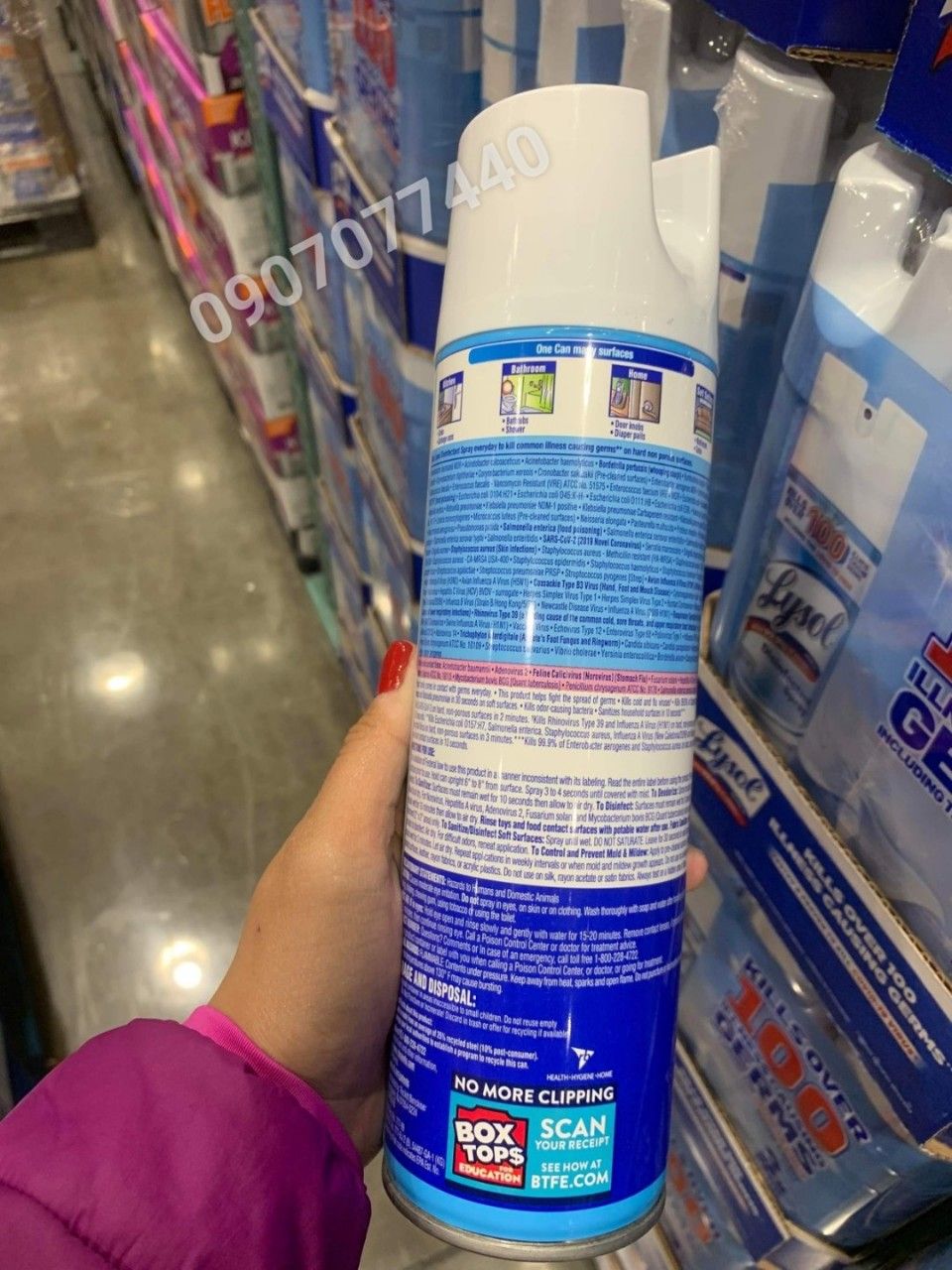 Xịt diệt khuẩn Lysol Disinfectant Spray  - 538gr