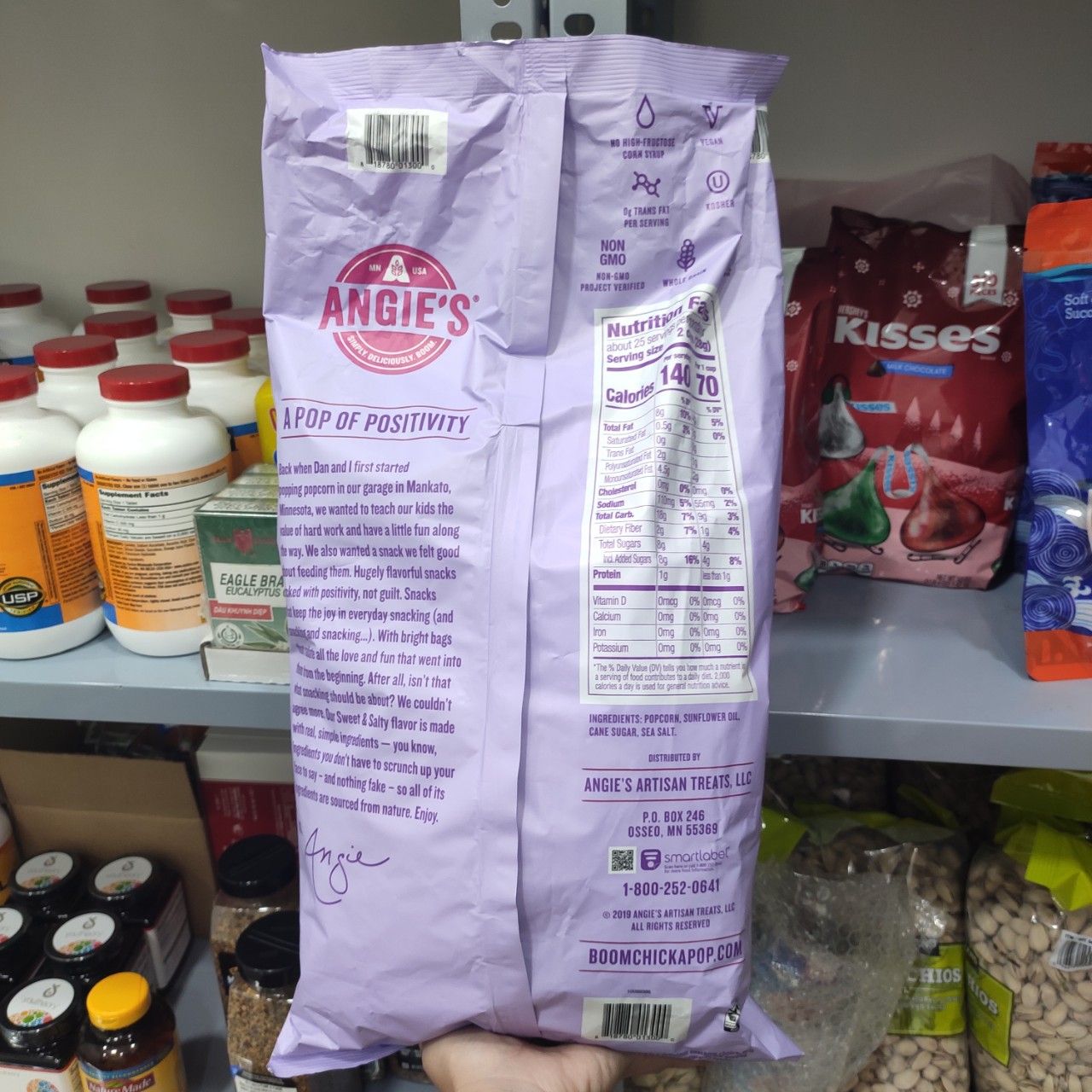 Bắp rang bơ Angie’s Boom Chicka Pop
