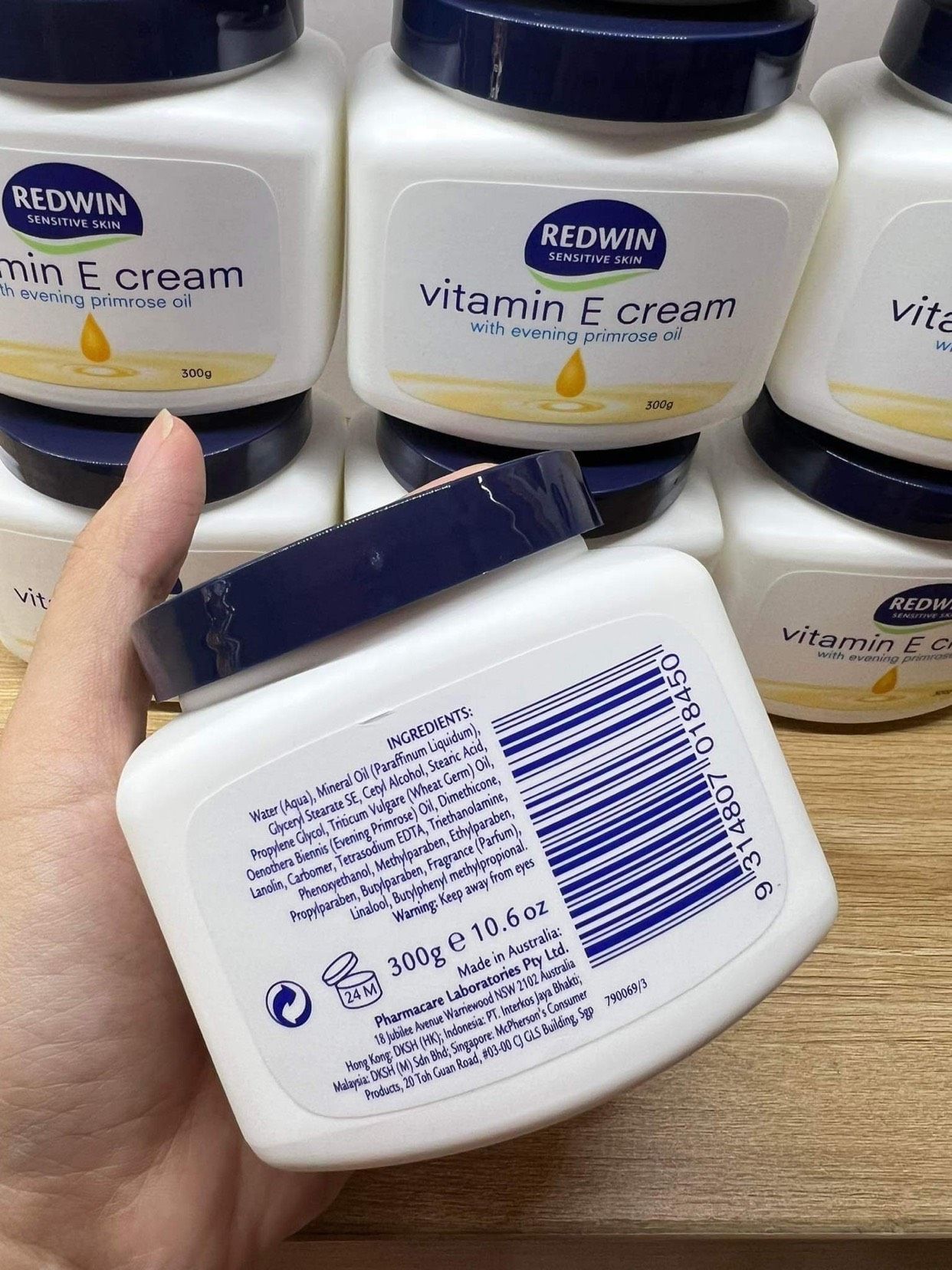 Kem dưỡng trắng da Redwin Vitamin E Cream with evening primrose oil