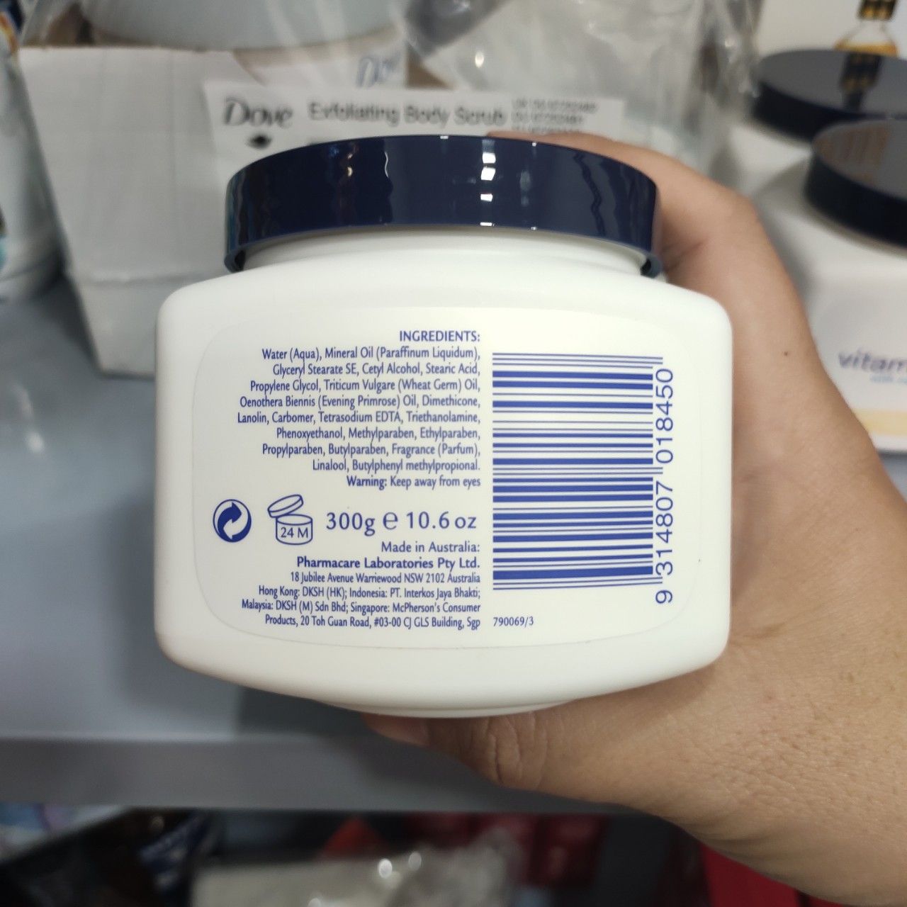 Kem dưỡng trắng da Redwin Vitamin E Cream with evening primrose oil