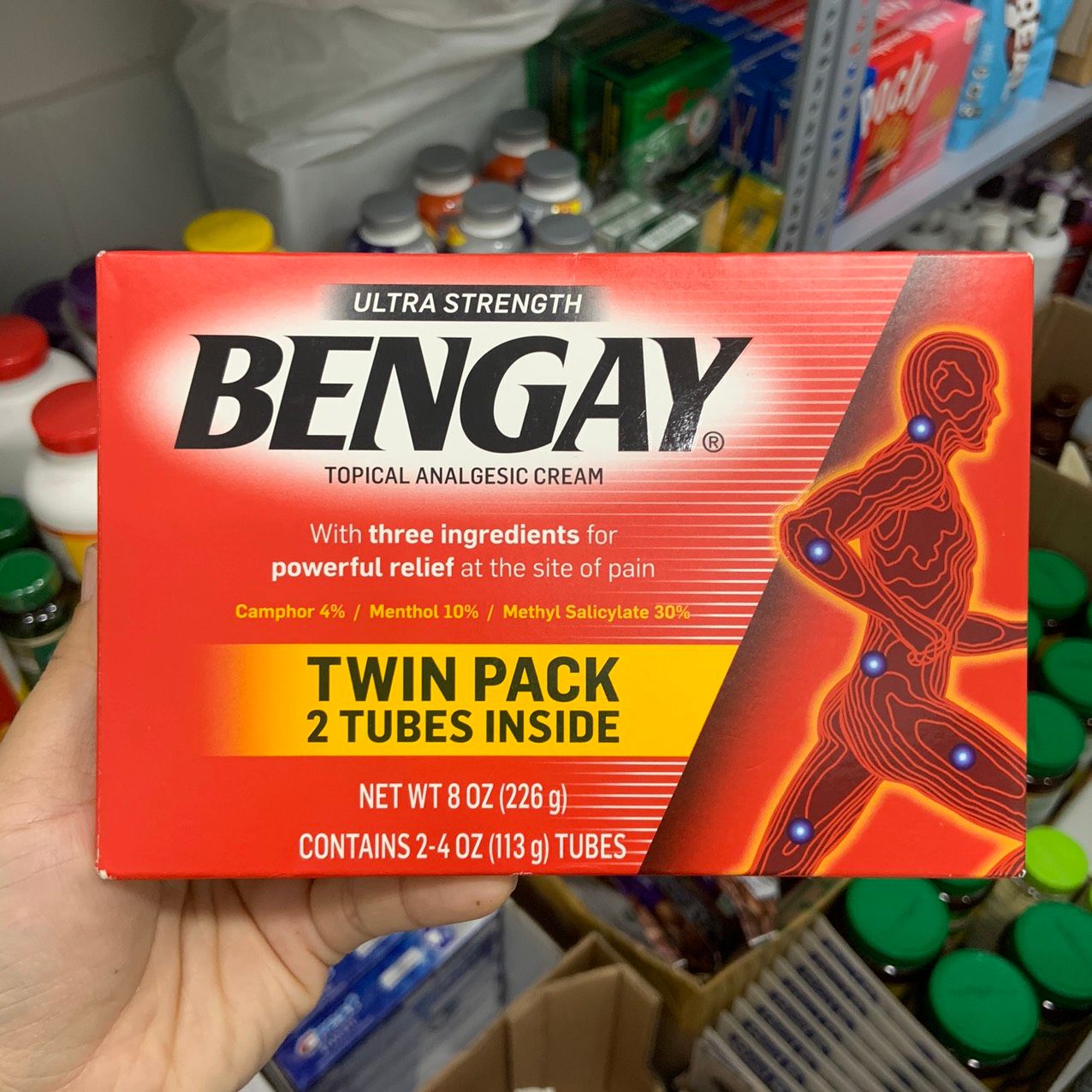 Kem xoa bóp giảm đau Bengay Ultra Strength