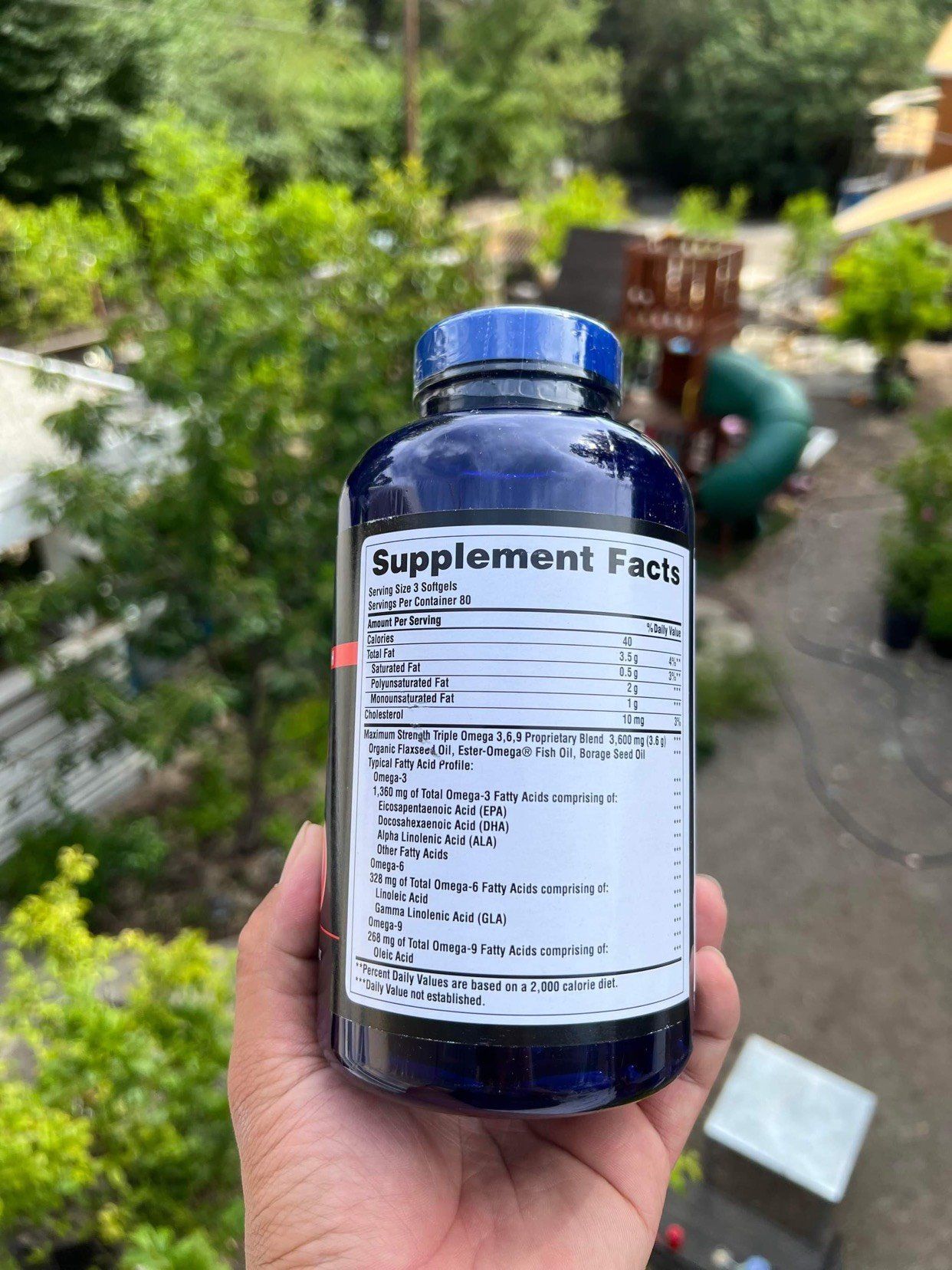 Viên uống hỗ trợ tim mạch Puritan's Pride Maximum Strength Triple Omega 3-6-9