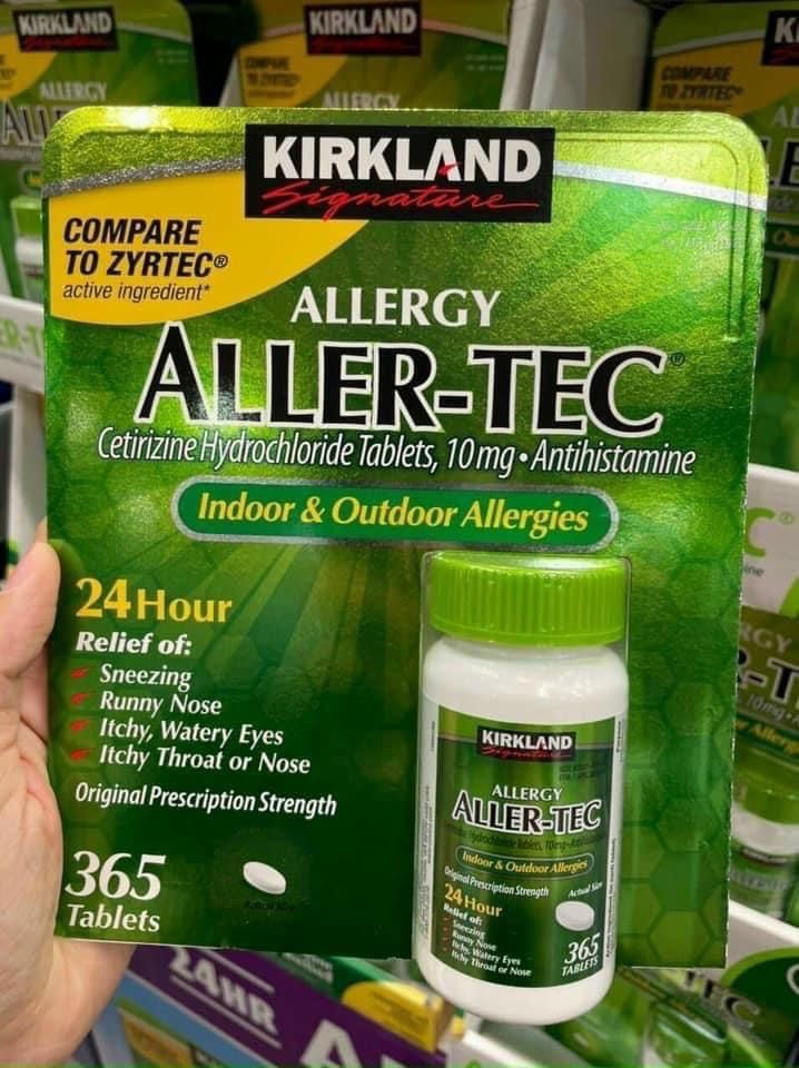 Viên uống chống dị ứng Kirkland Signature