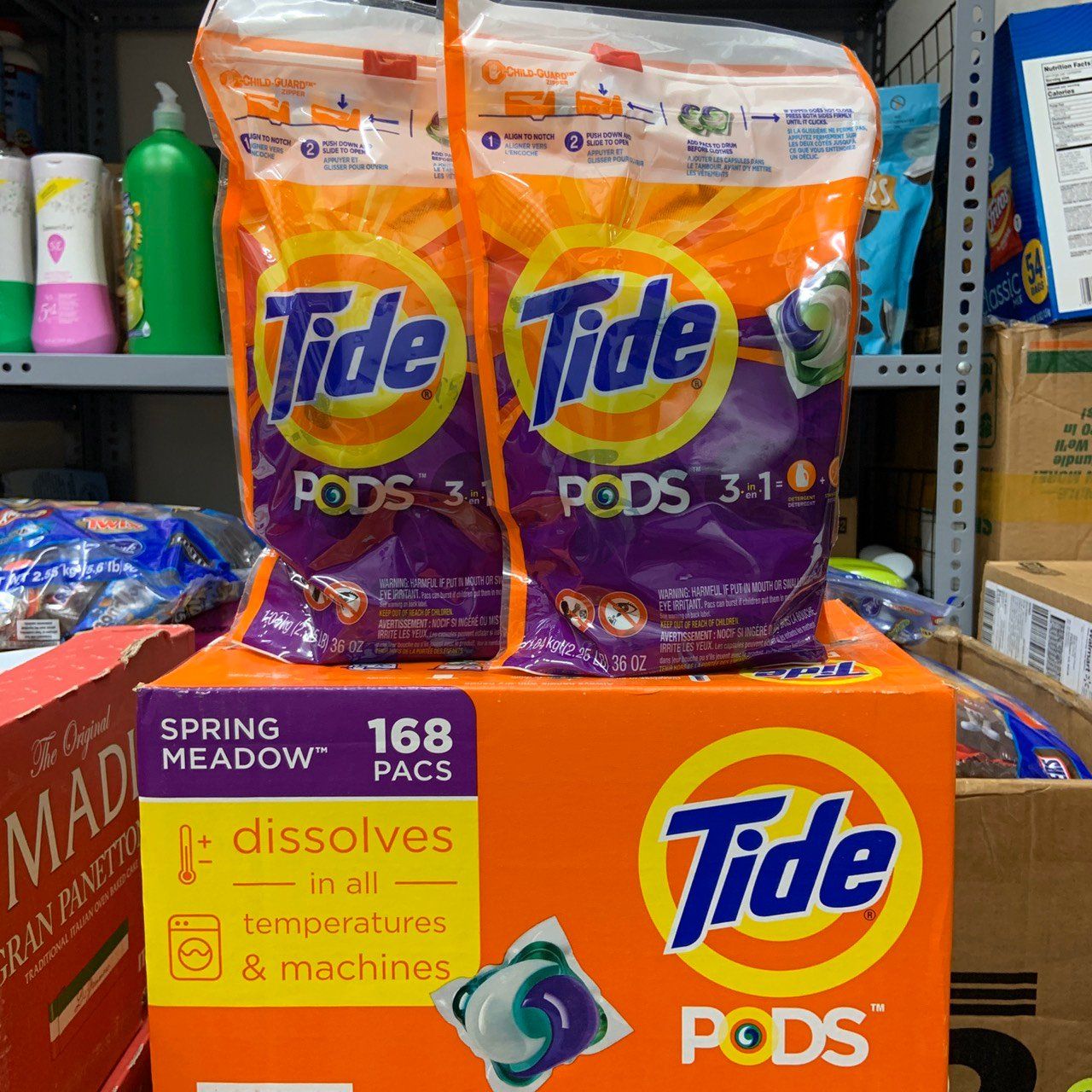Viên giặt xả Tide Pod 3 in 1