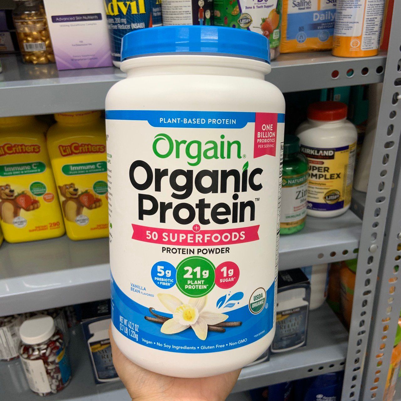 Bột Protein hữu cơ Orgain Organic Protein