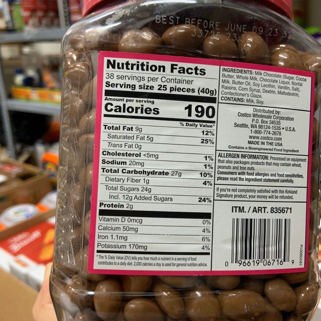 Chocolate sữa Kirkland Milk Chocolate