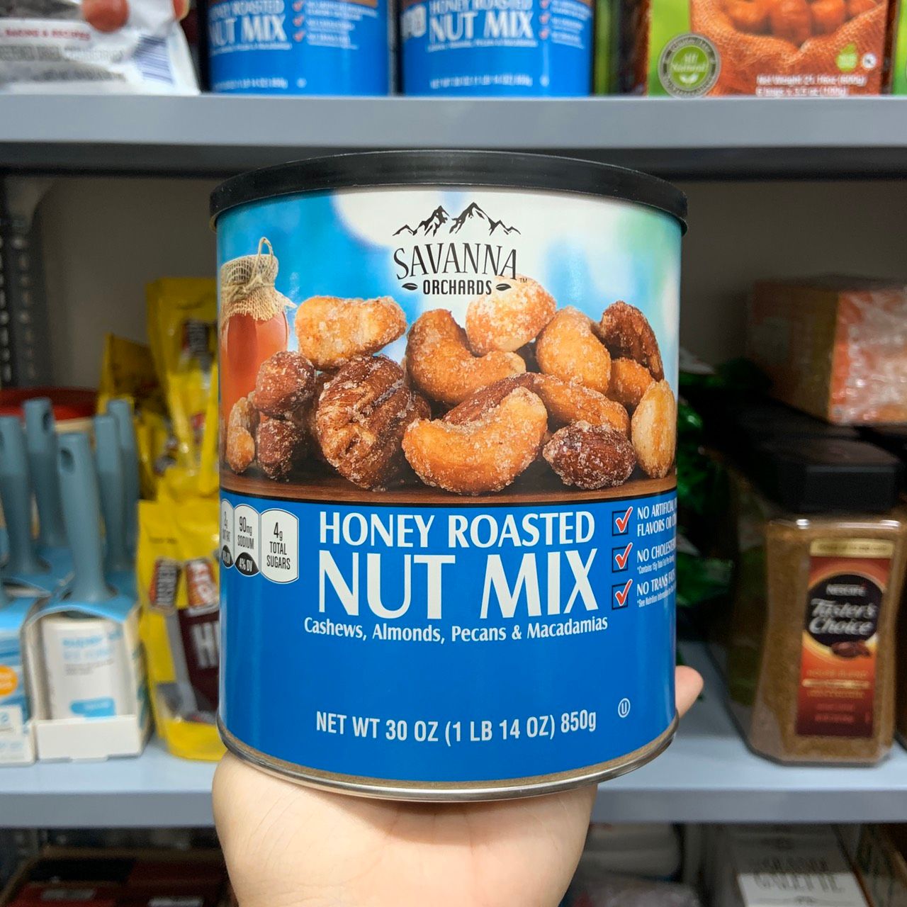 Hạt dinh dưỡng tổng hợp tẩm mật ong Savanna Gourmet Honey Roasted Nut