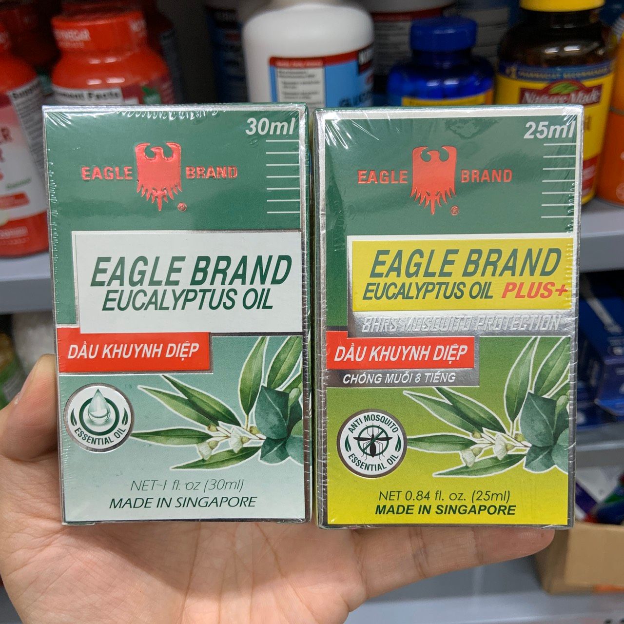 Dầu khuynh diệp Con Ó Eagle Brand Eucalyptus Oil của Mỹ