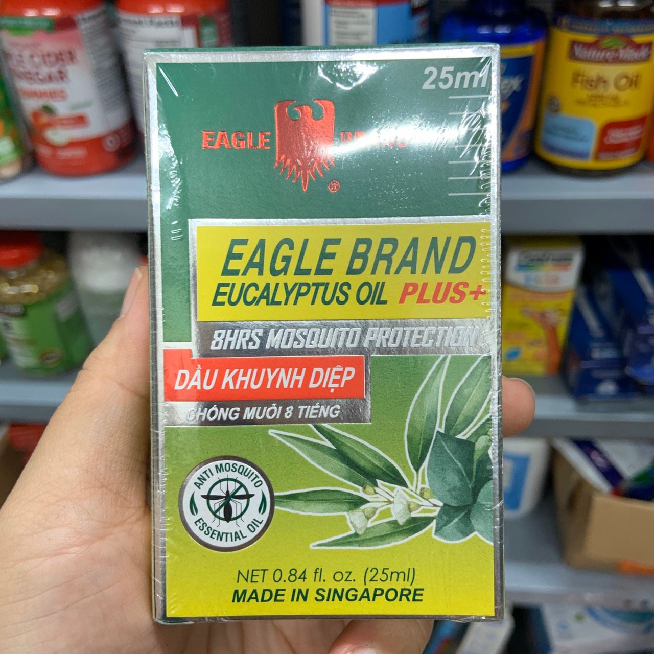 Dầu khuynh diệp Con Ó Eagle Brand Eucalyptus Oil của Mỹ