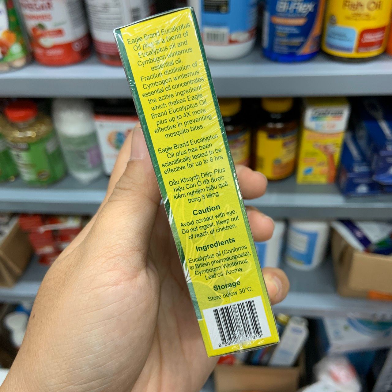Dầu khuynh diệp Con Ó Eagle Brand Eucalyptus Oil của Mỹ