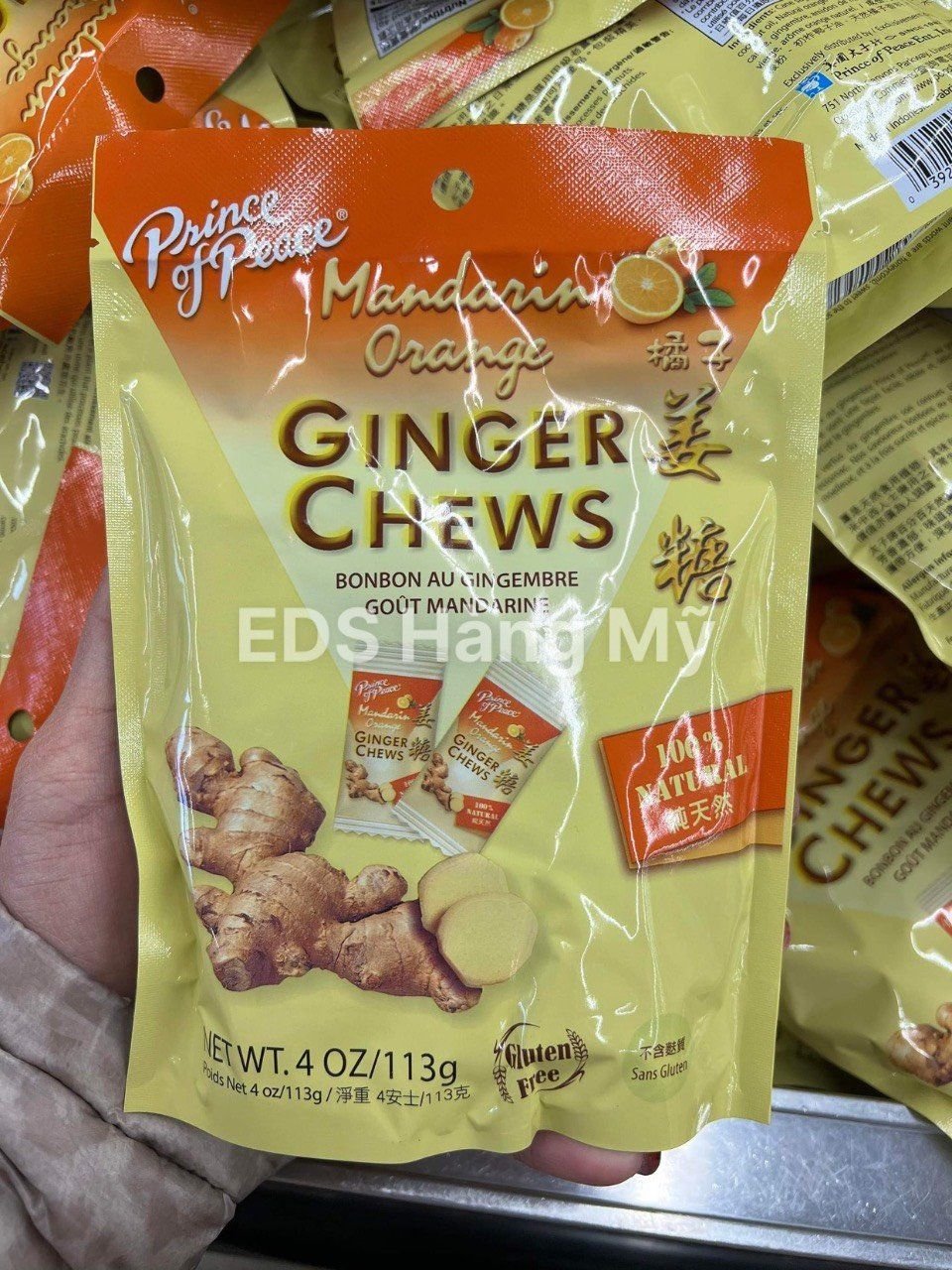 Kẹo gừng dẻo Ginger Chews