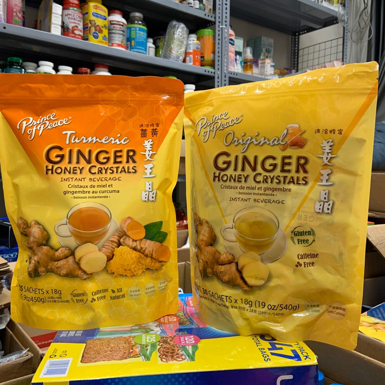 Trà gừng mật ong cô đặc Ginger Honey Crystals