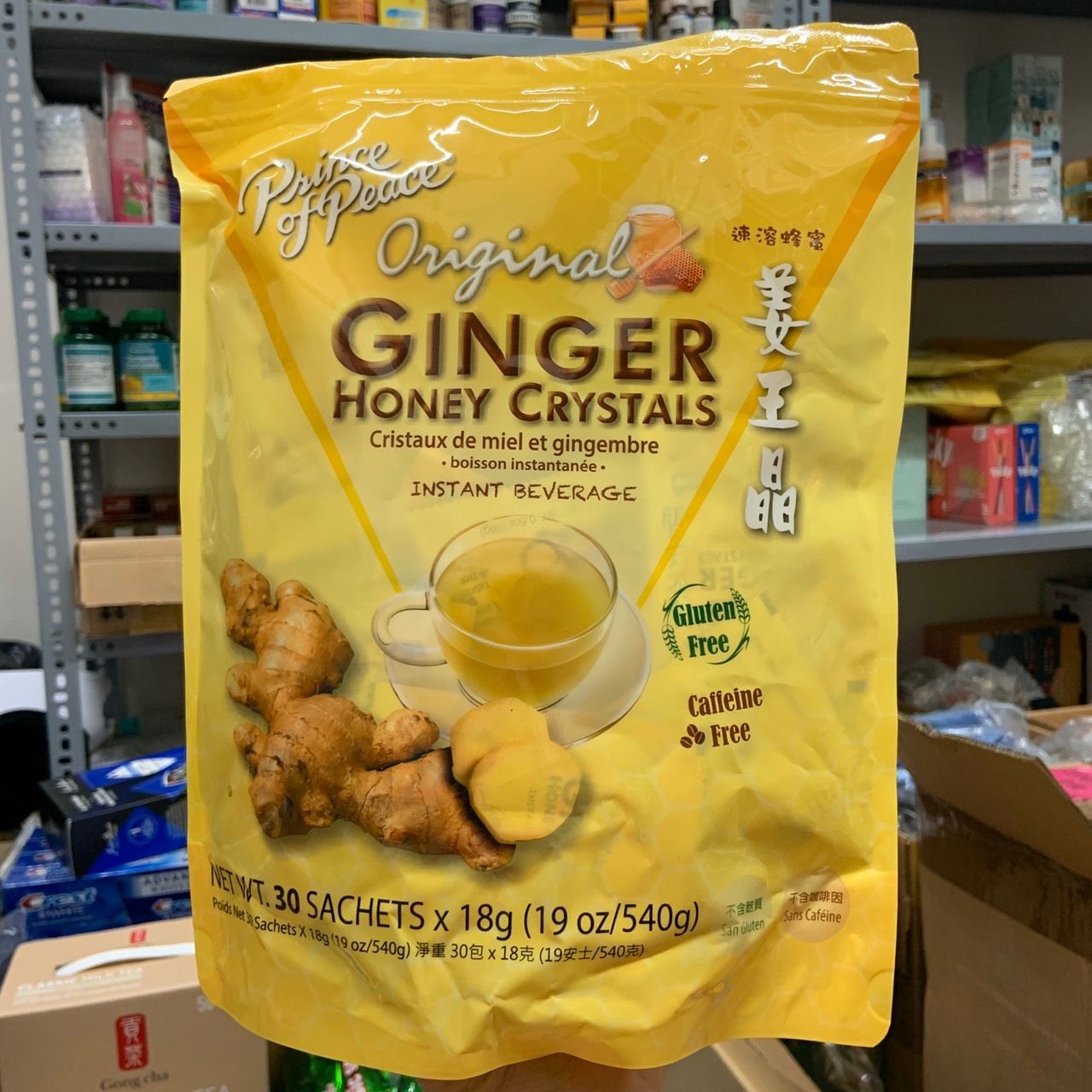 Trà gừng mật ong cô đặc Ginger Honey Crystals