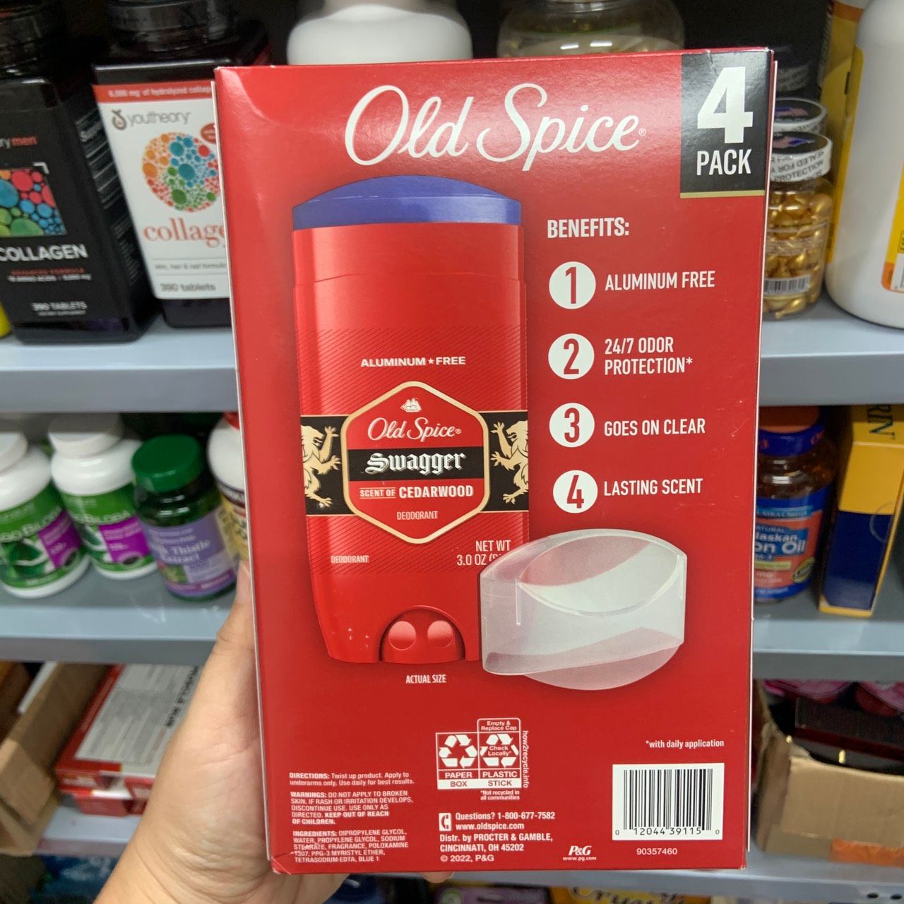 Lăn khử mùi dành cho nam Old Spice
