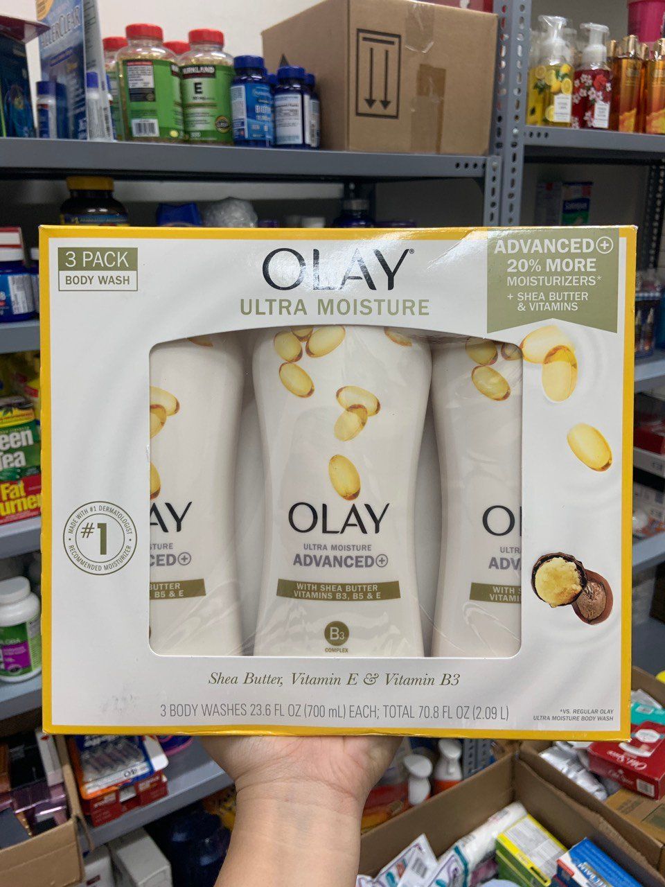 Sữa tắm dưỡng ẩm Olay Ultra Moisture – Chai 700ml