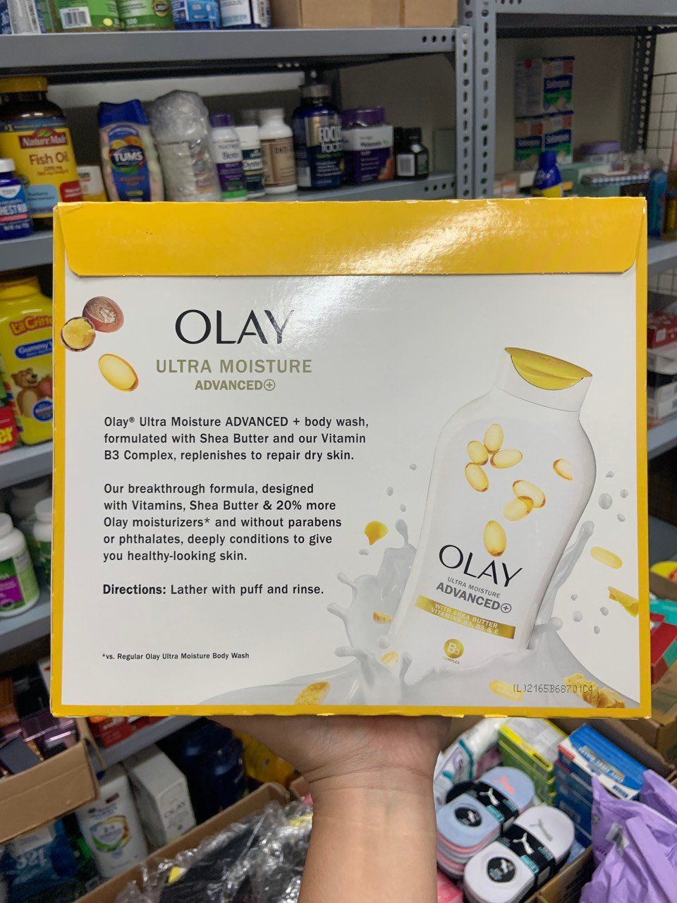 Sữa tắm dưỡng ẩm Olay Ultra Moisture – Chai 700ml