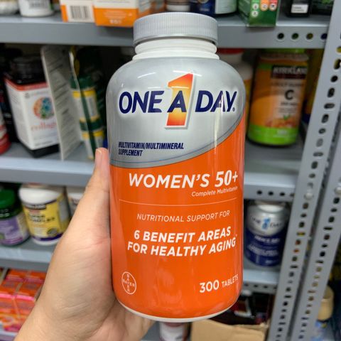  Viên uống vitamin tổng hợp One A Day Women's Multivitamin 50+ (cho nữ trên 50 tuổi) 