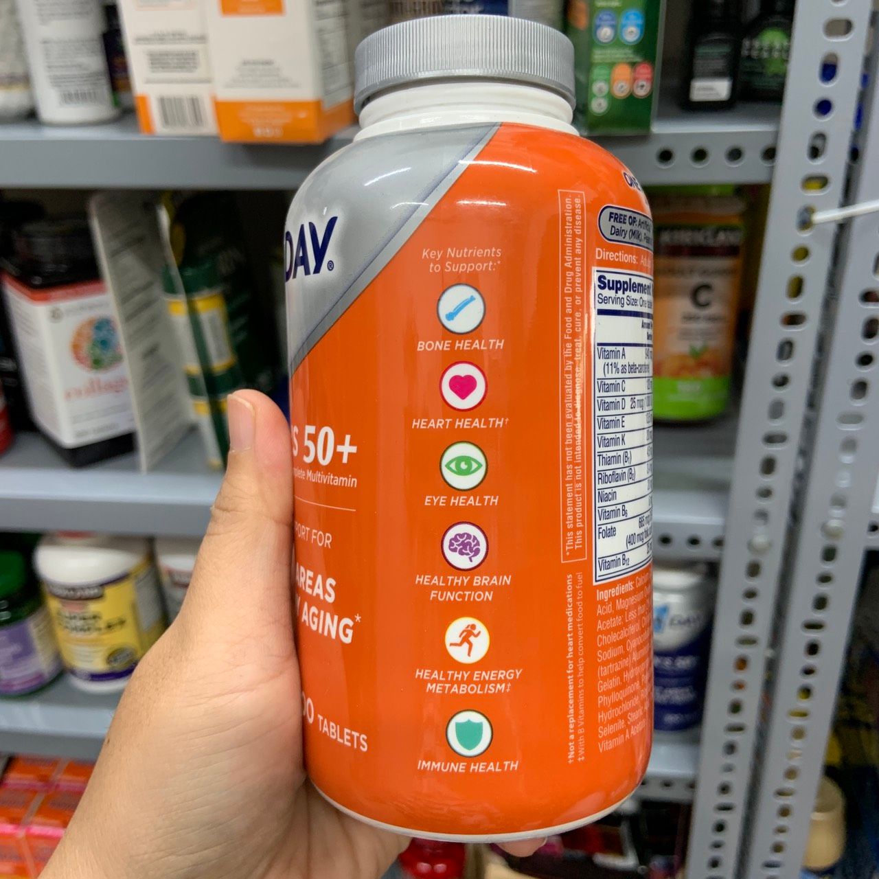 Viên uống vitamin tổng hợp One A Day Women's Multivitamin 50+ (cho nữ trên 50 tuổi)